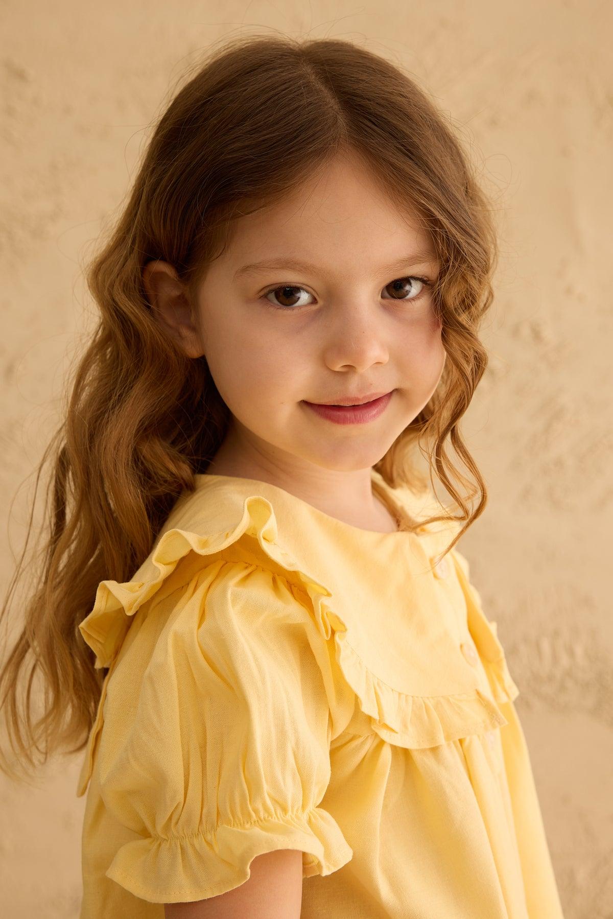 Bunny Ear Dress Yellow