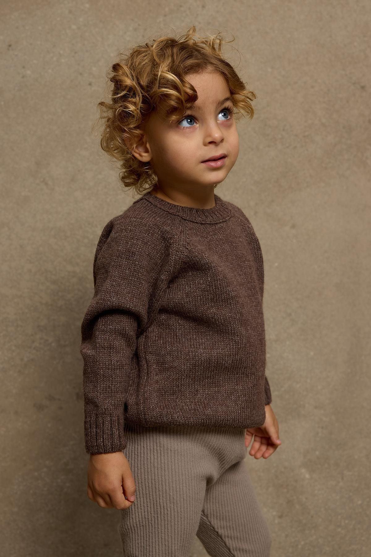 Knitted Sweater Brown