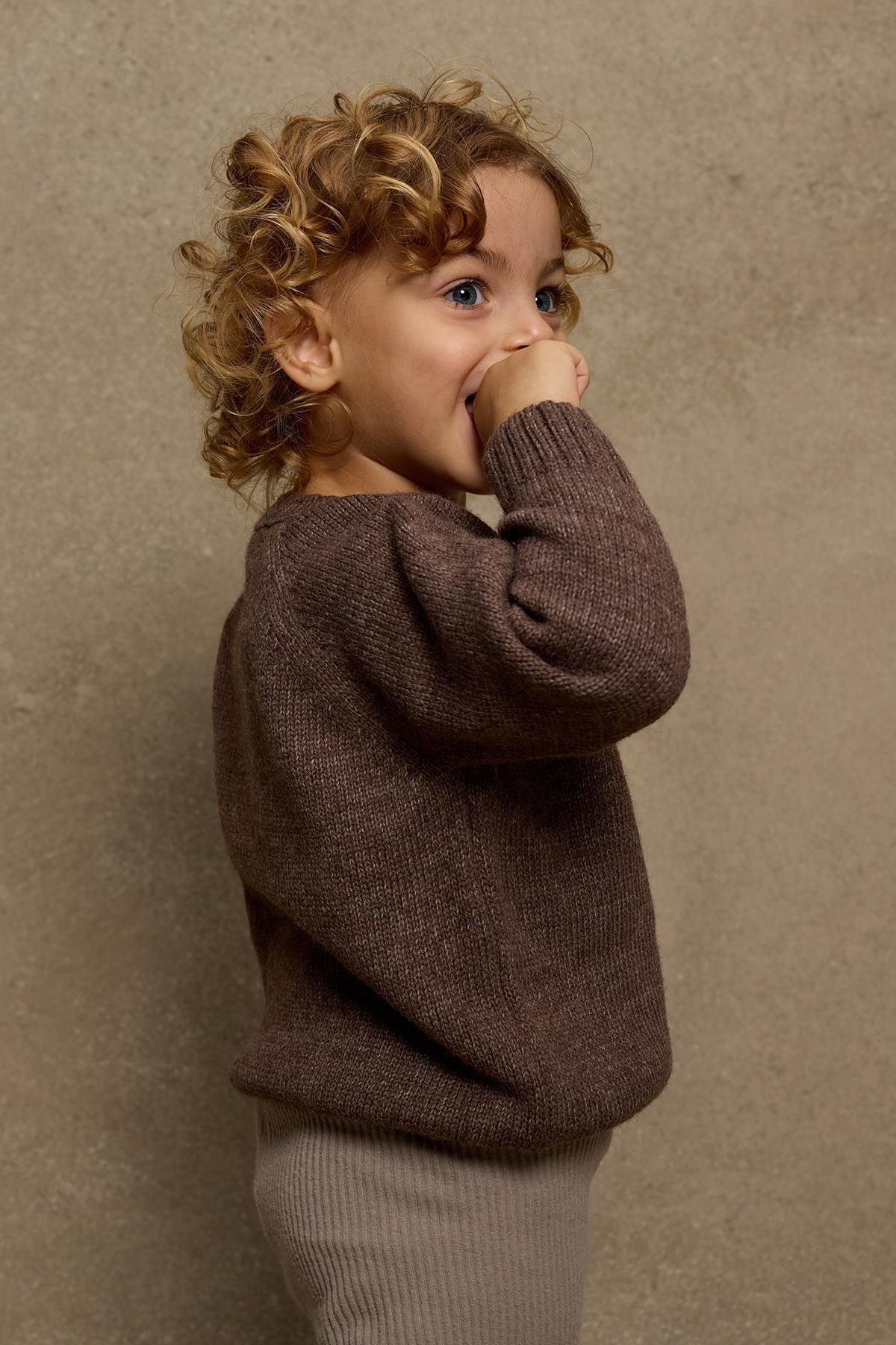 Knitted Sweater Brown