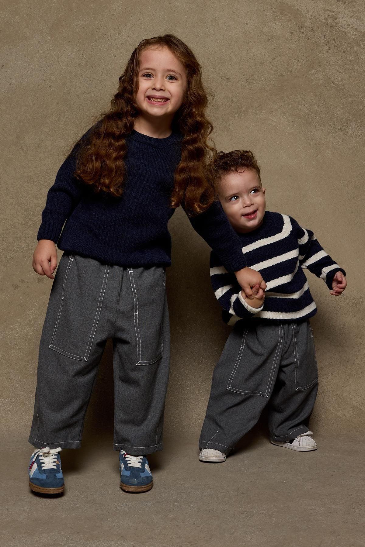 Triko Kazak Lacivert