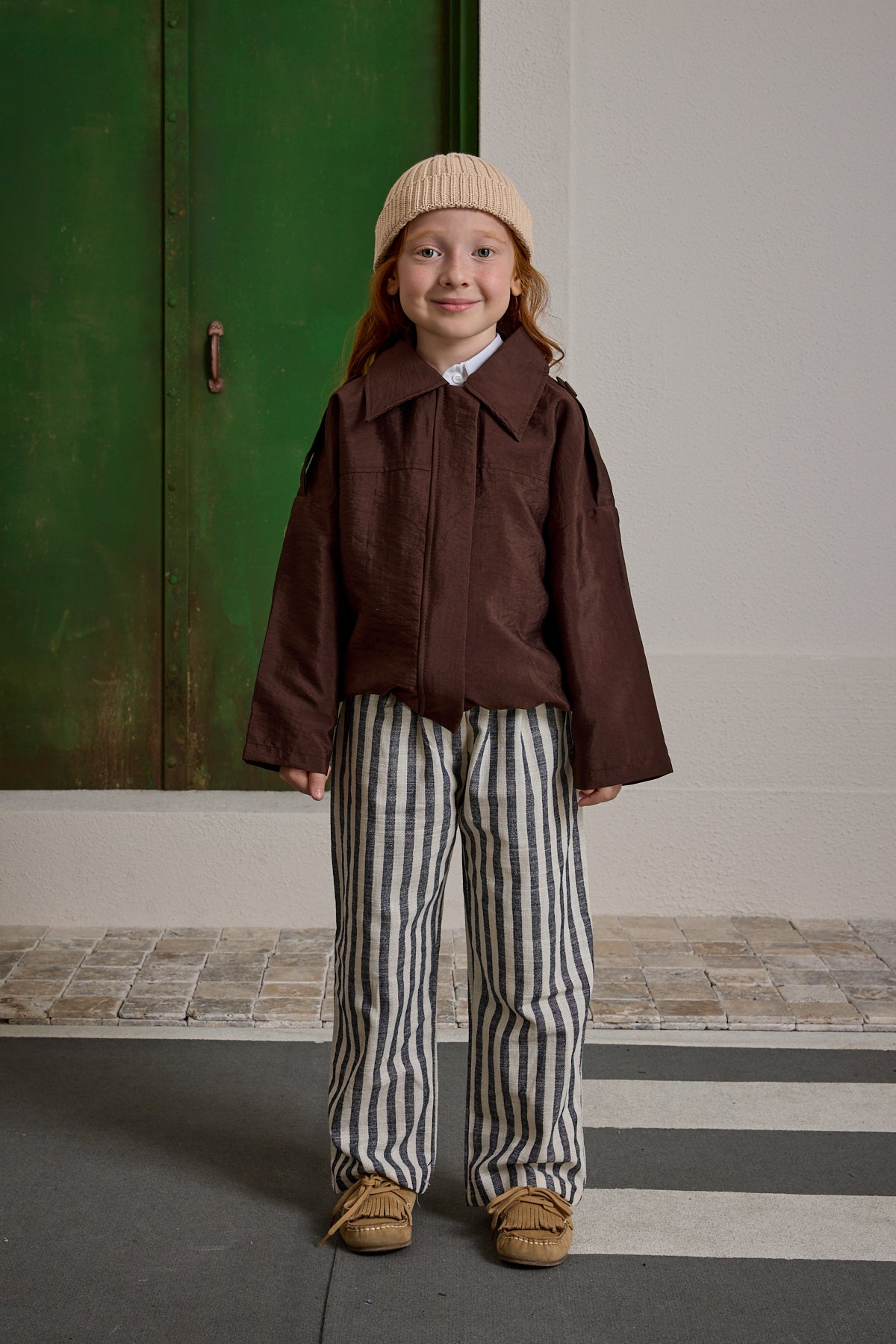 Apoletli Bomb Ceket Kahverengi