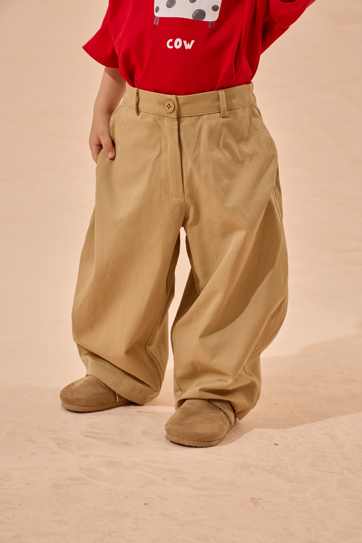 Barrel Pantolon Camel
