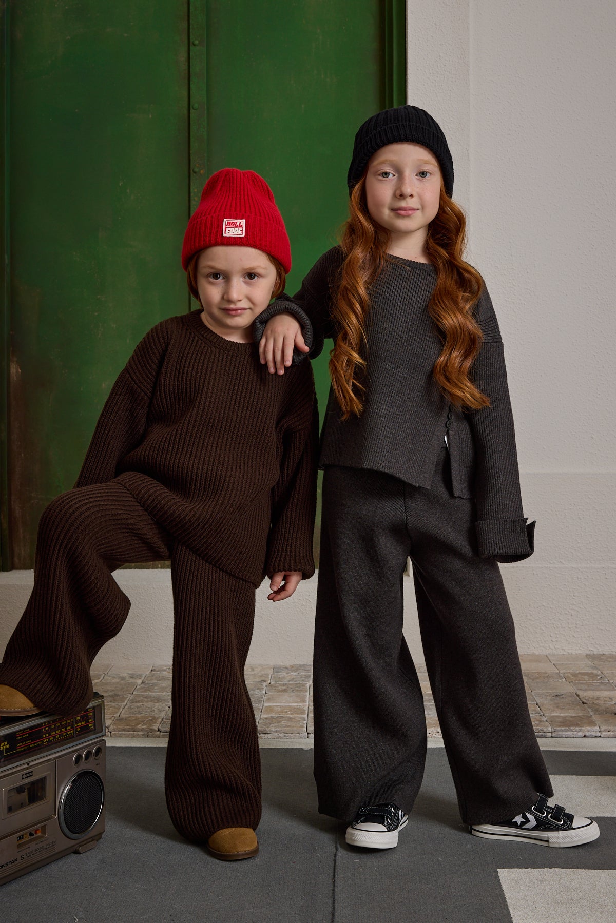 Basic Triko Takım Acı Kahve