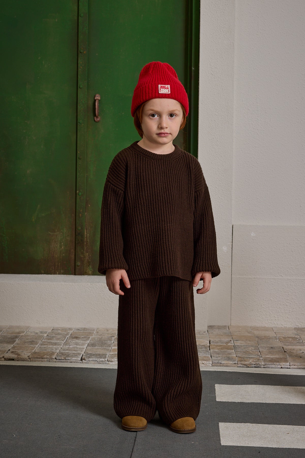 Basic Triko Takım Acı Kahve