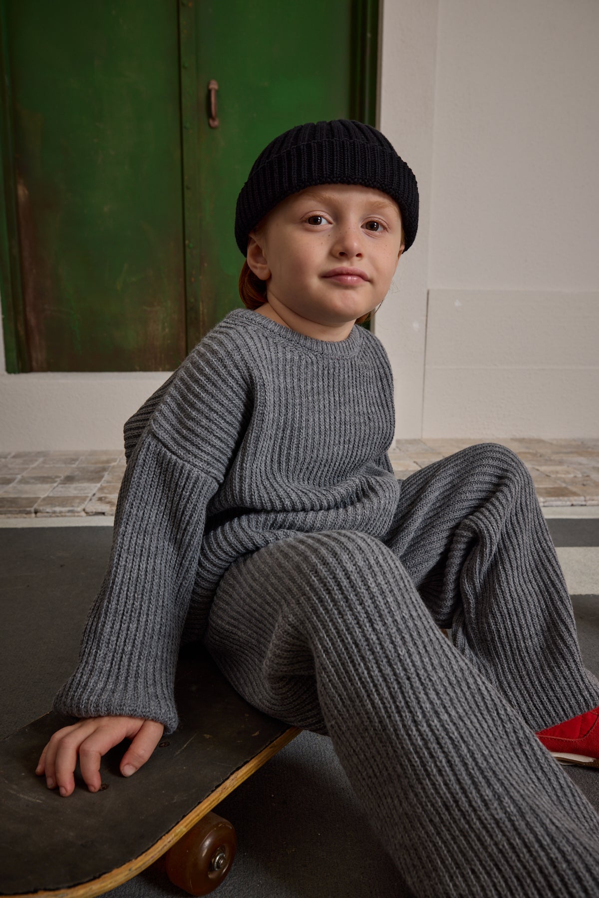 Basic Triko Takım Gri