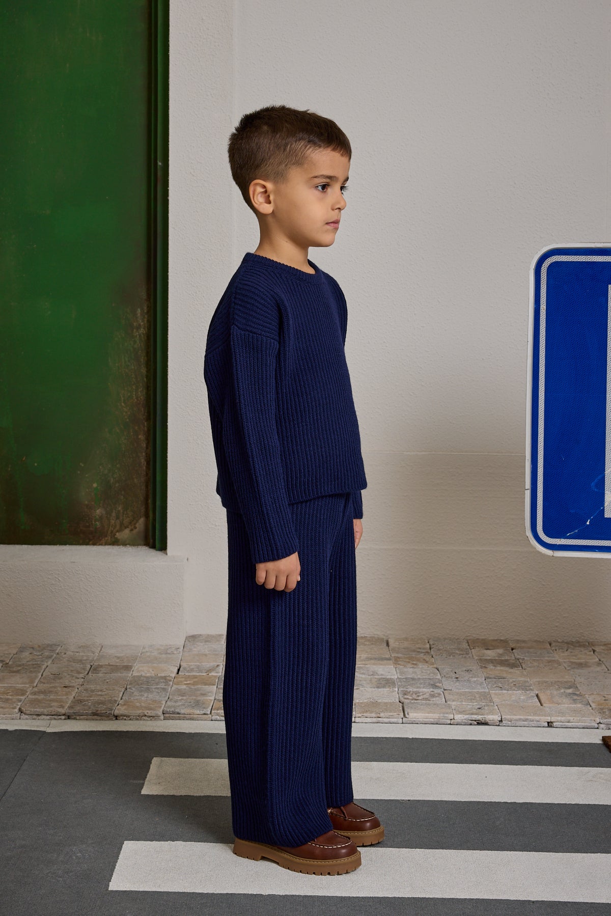 Basic Triko Takım Lacivert