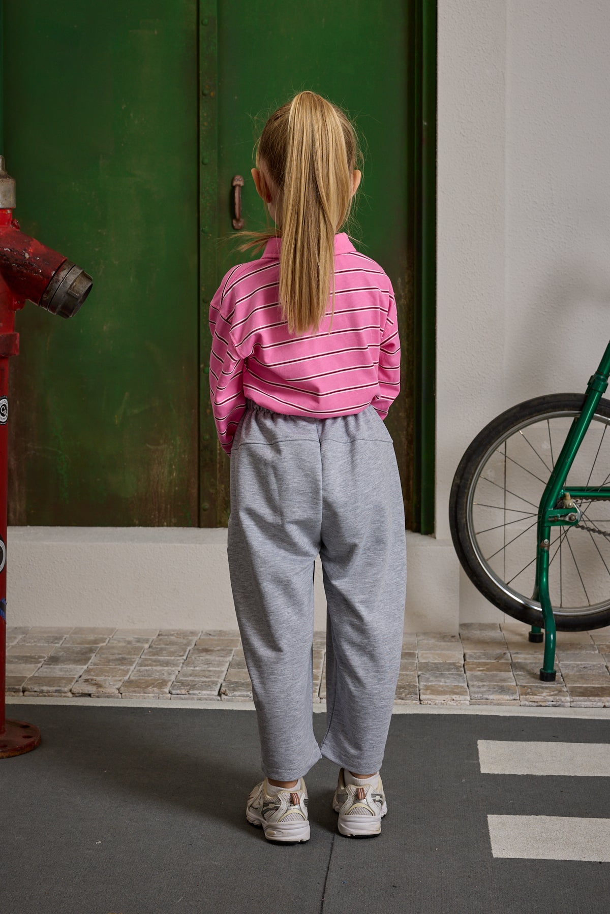 Bomb Eşofman Altı Gri Melange