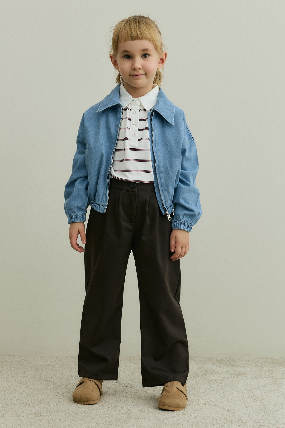 Denim Bomb Ceket Açık mavi