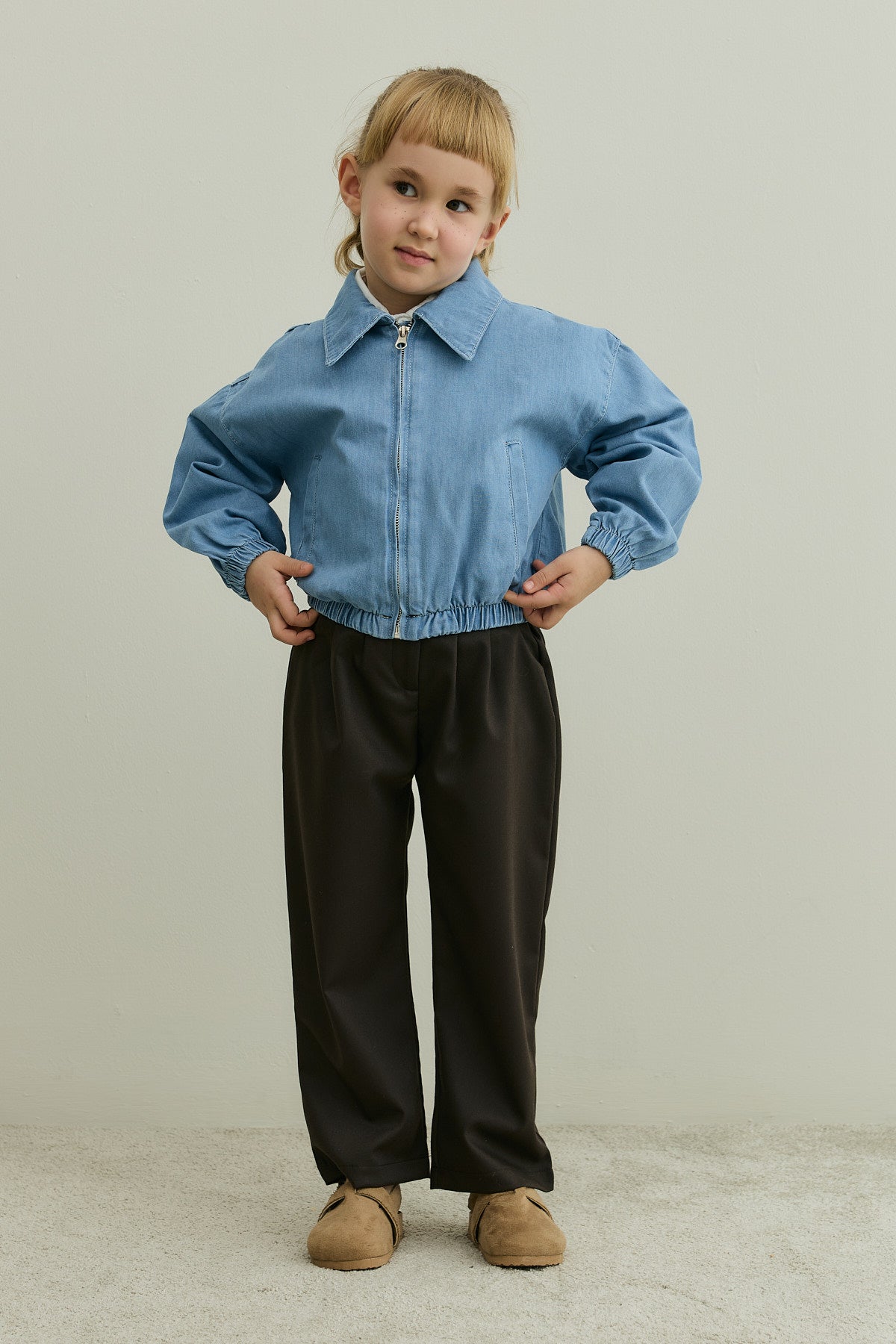 Denim Bomb Ceket Açık mavi