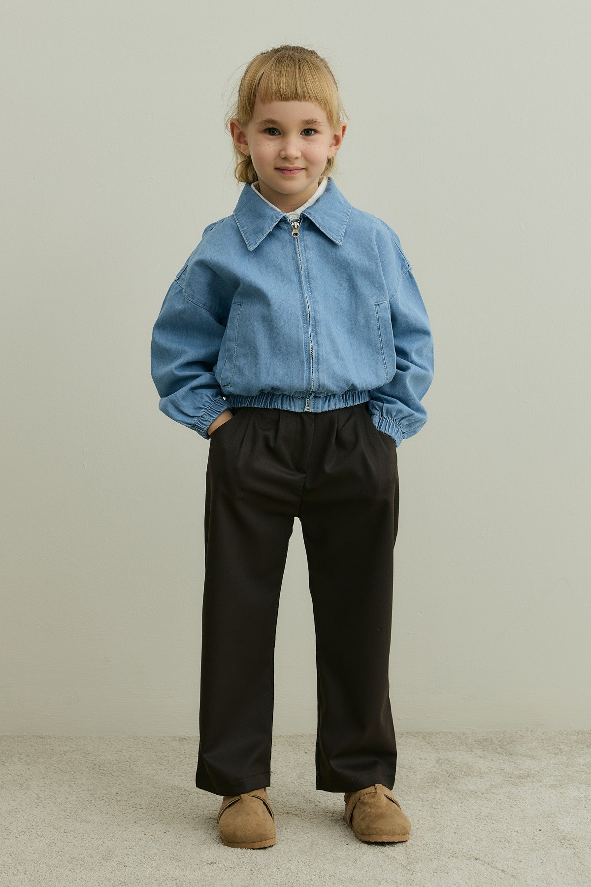 Denim Bomb Ceket Açık mavi