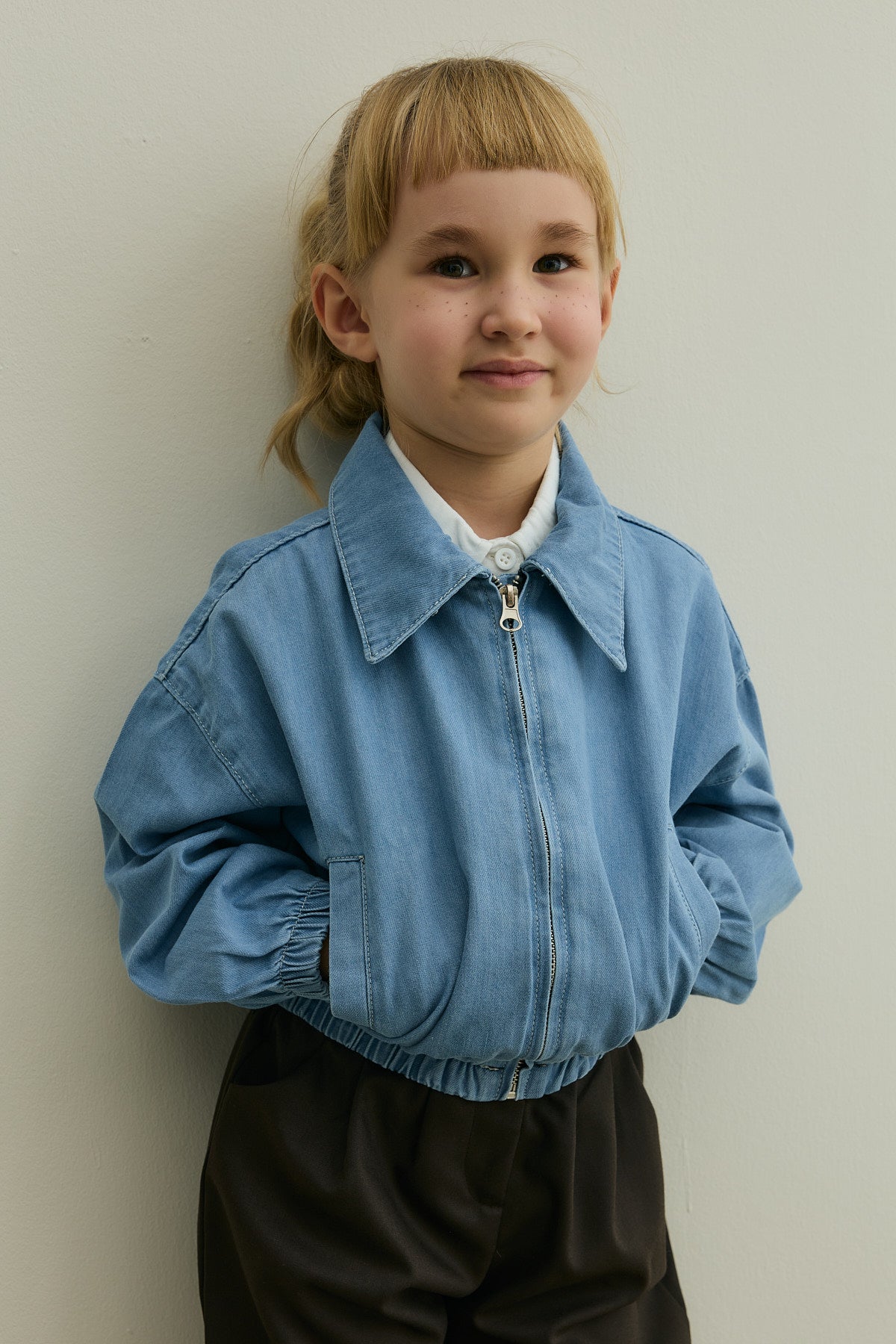 Denim Bomb Ceket Açık mavi