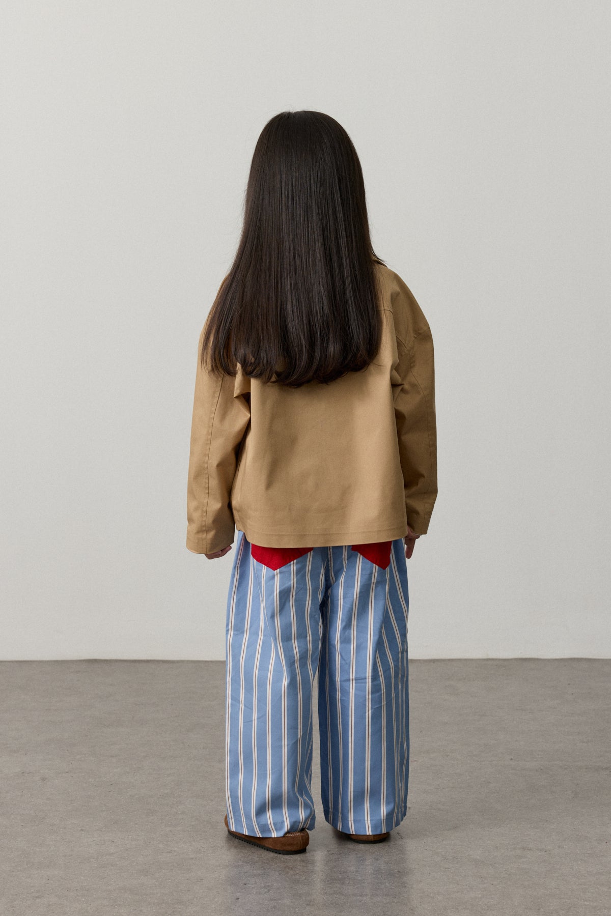 Fermuarlı Basic Ceket Camel