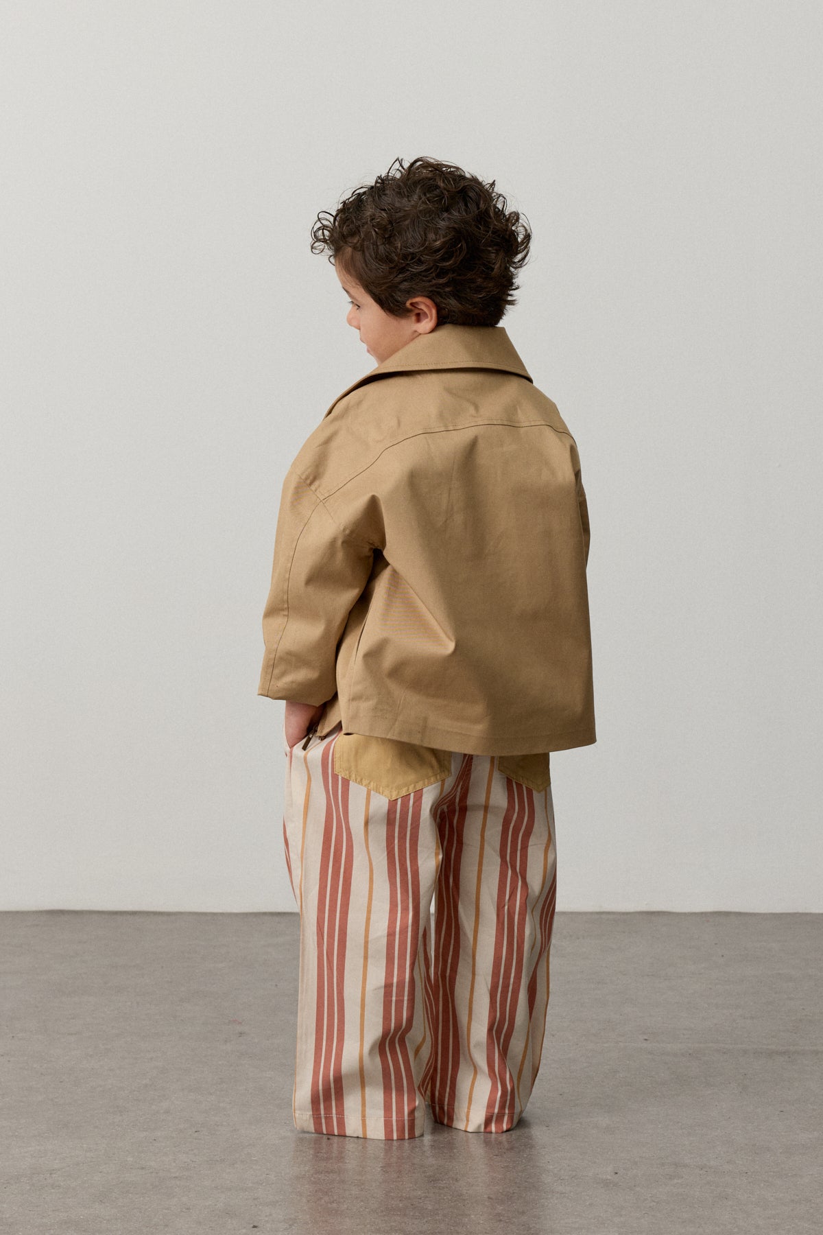 Garni Cepli Oversize Pantolon Krem