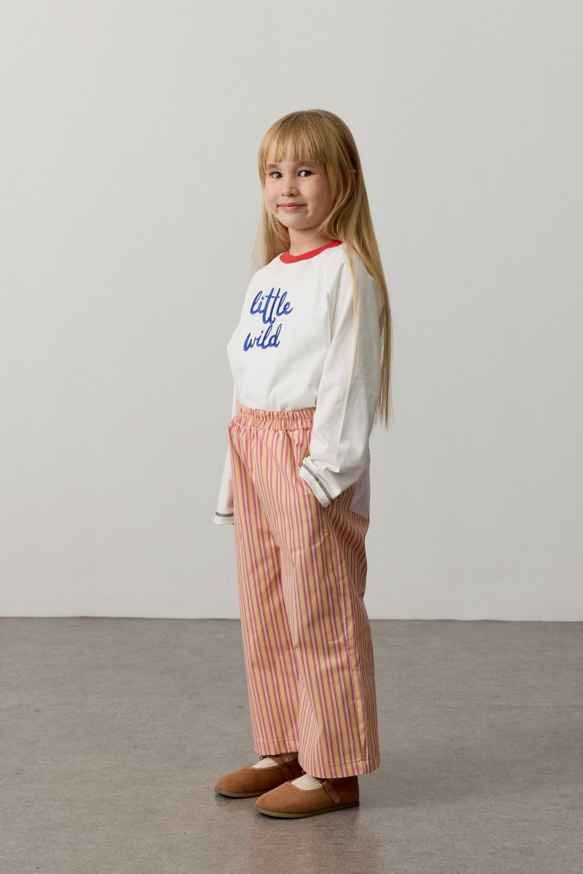 Garni Cepli Oversize Pantolon Sarı