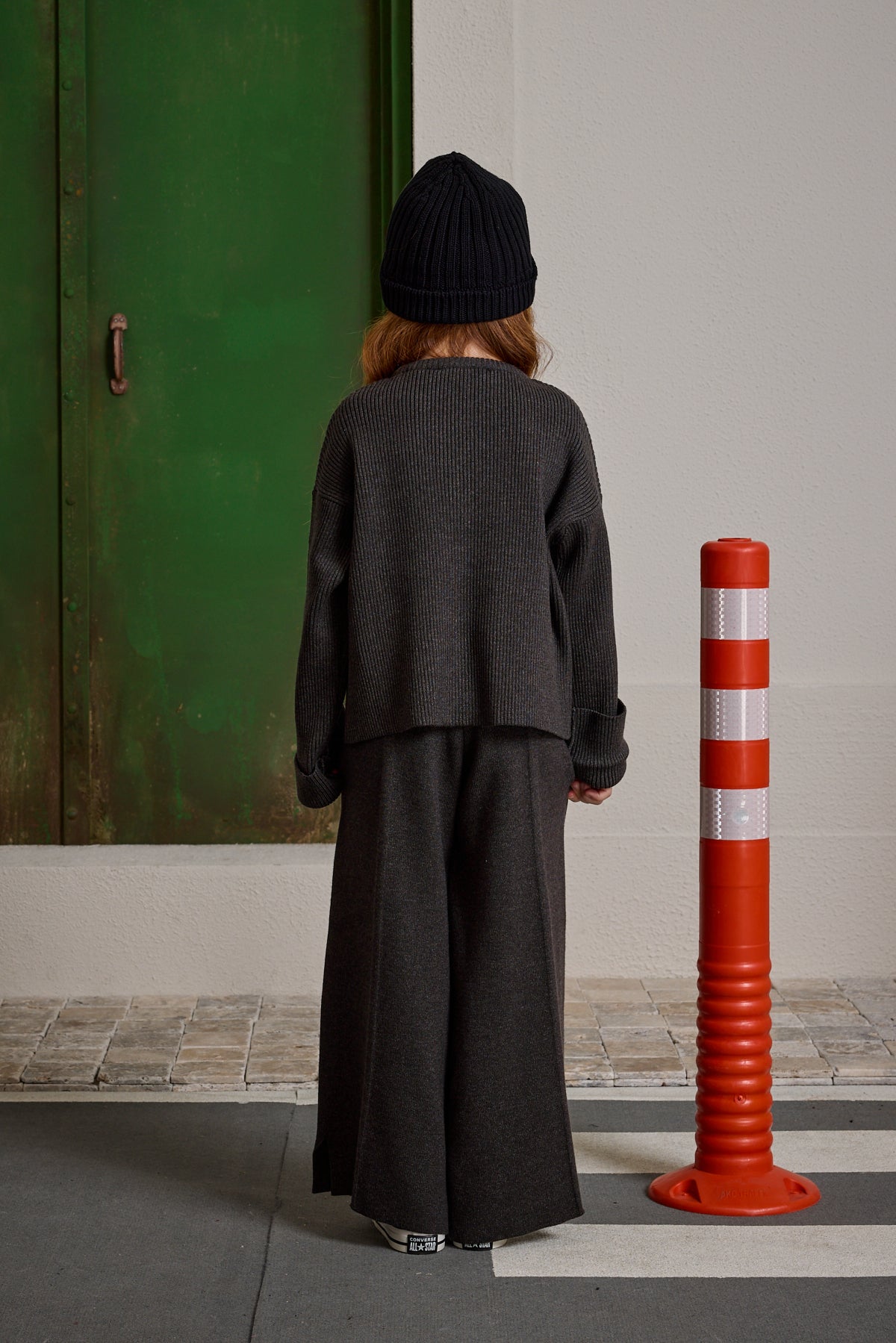 İpek Dokulu Triko Takım Antrasit