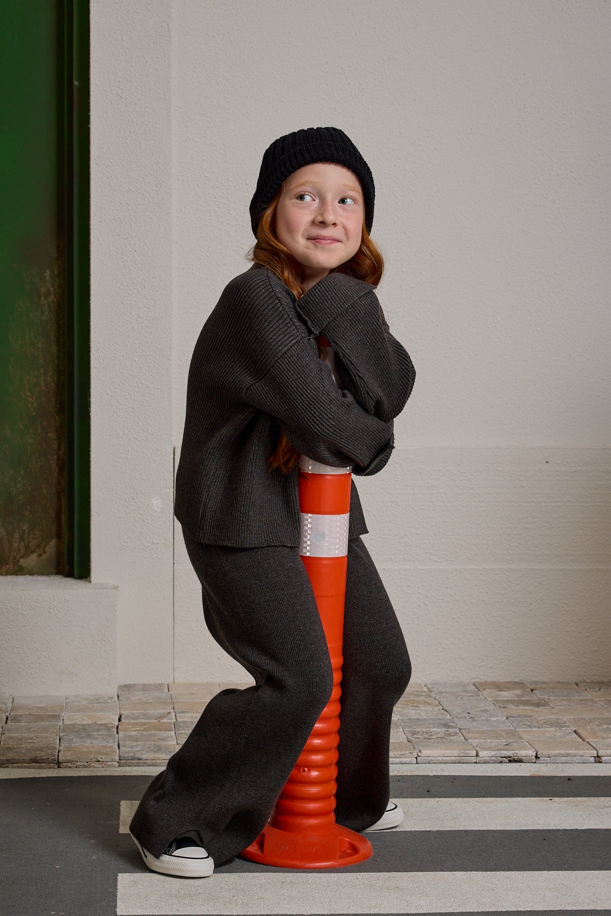 İpek Dokulu Triko Takım Antrasit