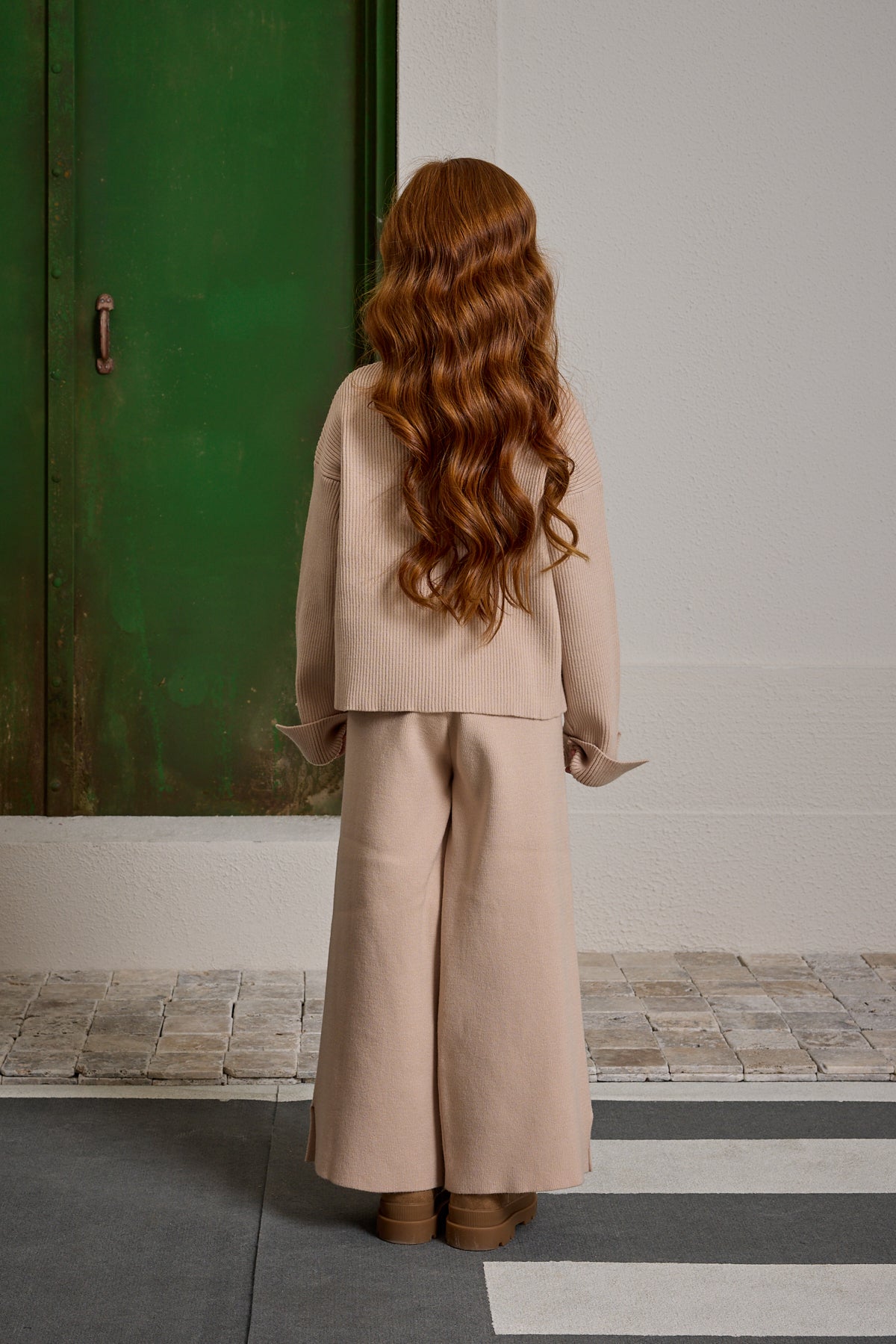 İpek Dokulu Triko Takım Taş