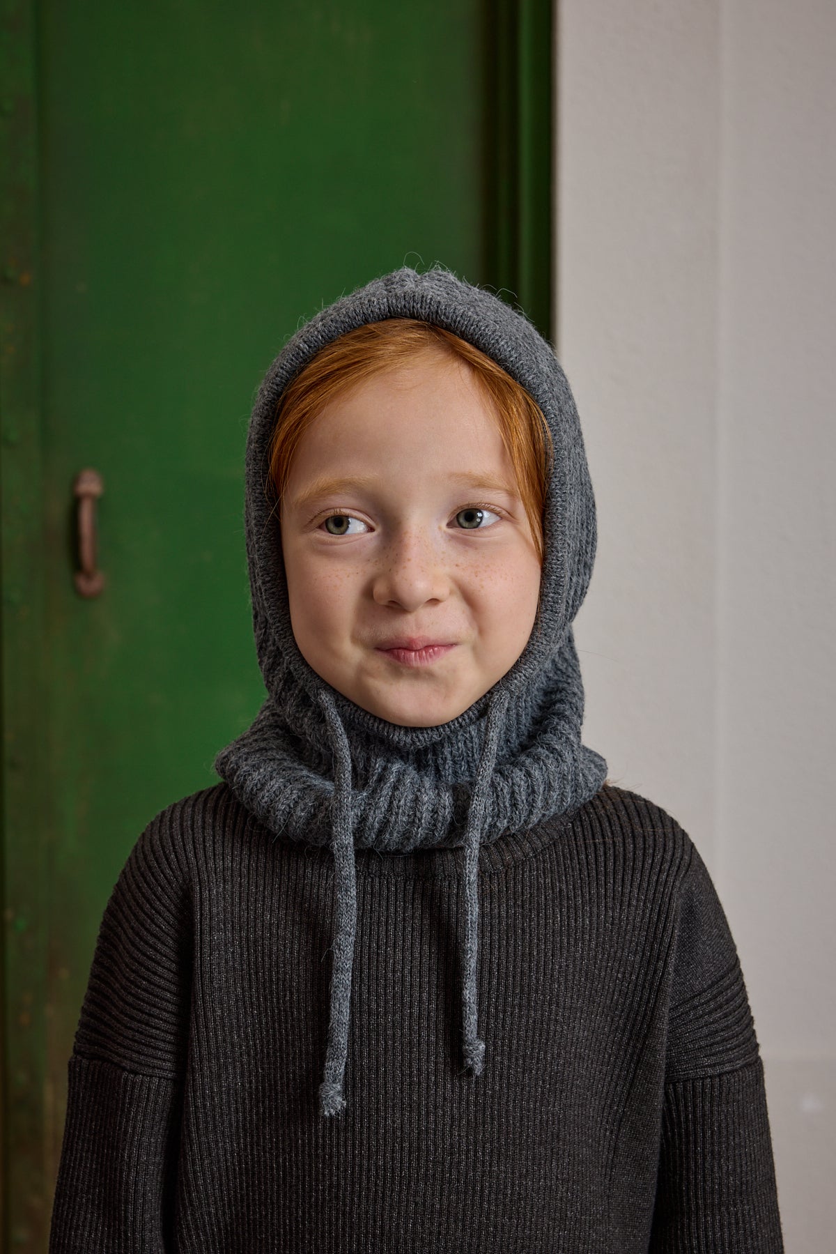 İpli Çocuk Kar Beresi Antrasit