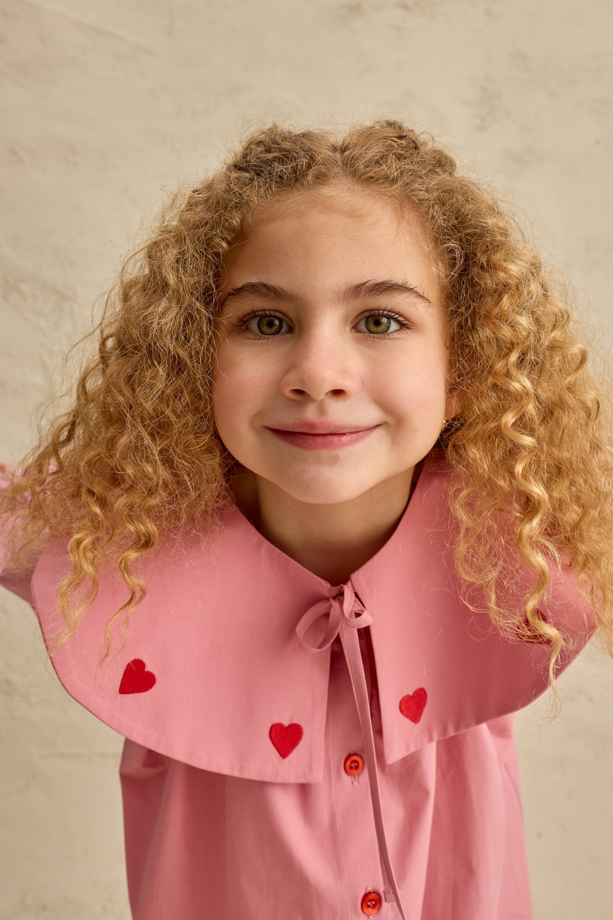 Kalp Nakışlı Elbise Pembe