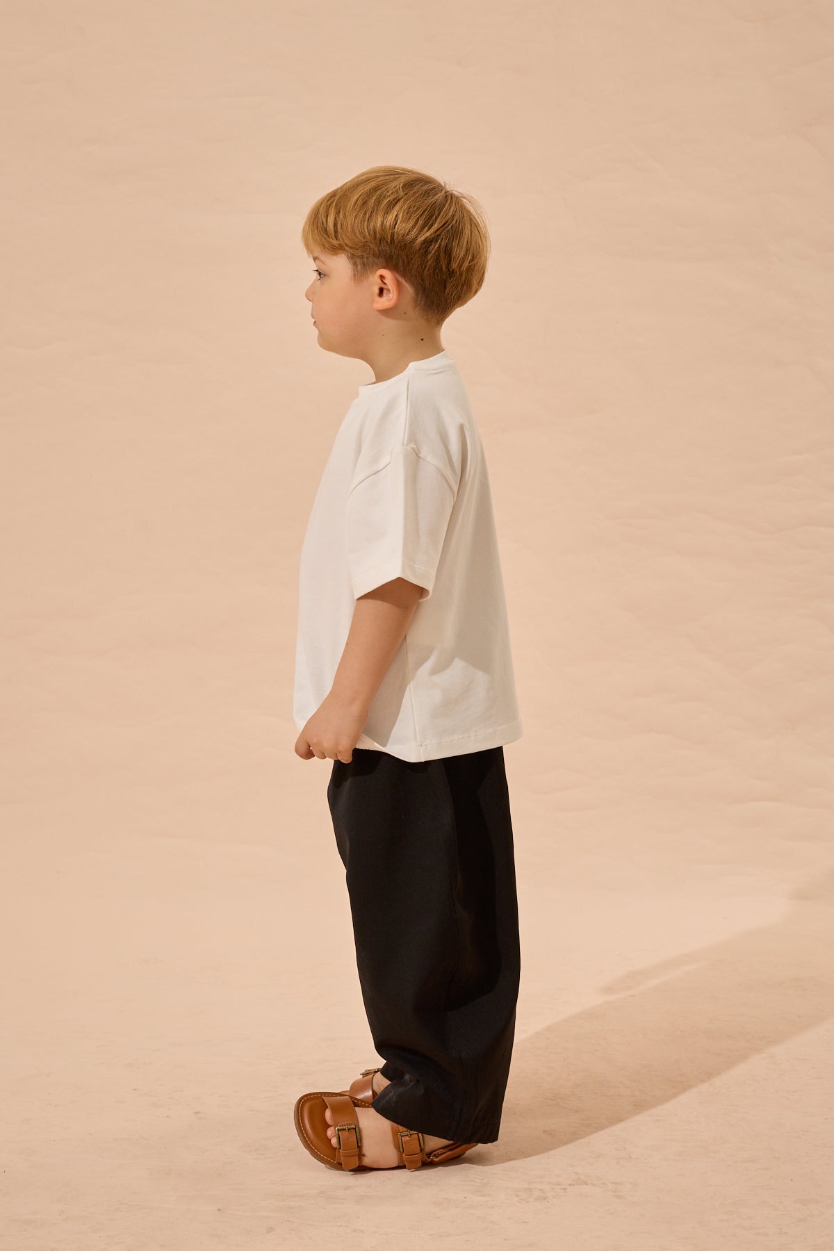 Oversize Basic Tişört Beyaz