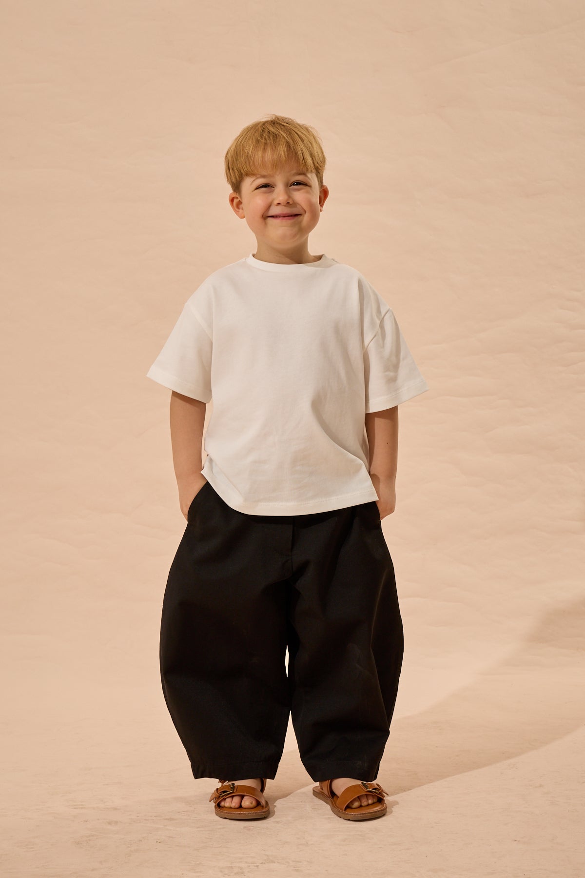 Oversize Basic Tişört Beyaz