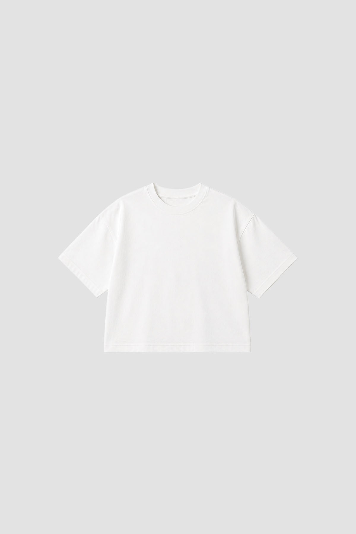 Oversize Basic Tişört Beyaz