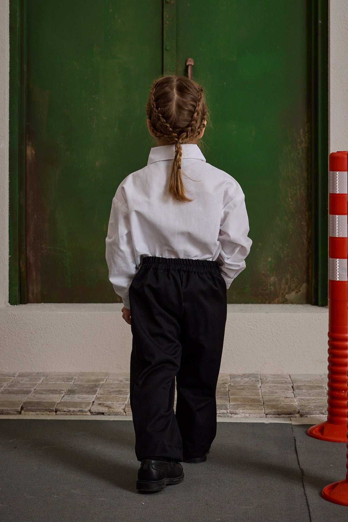 Oversize Oxford Gömlek Ekru