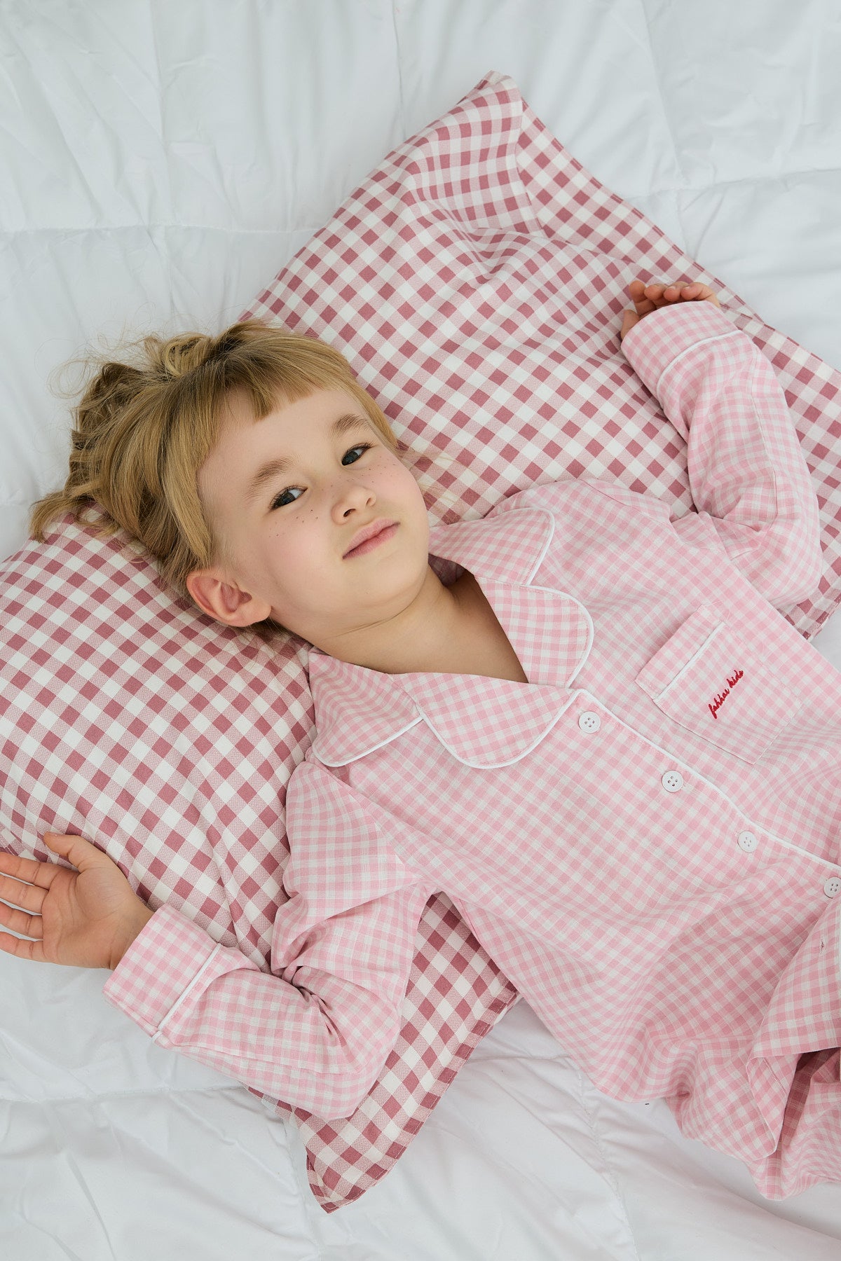 Pötikare Pamuk Pijama Takım Pembe