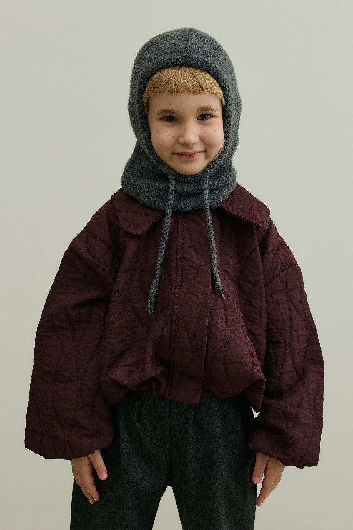 Soft Balaclava Bere Antrasit