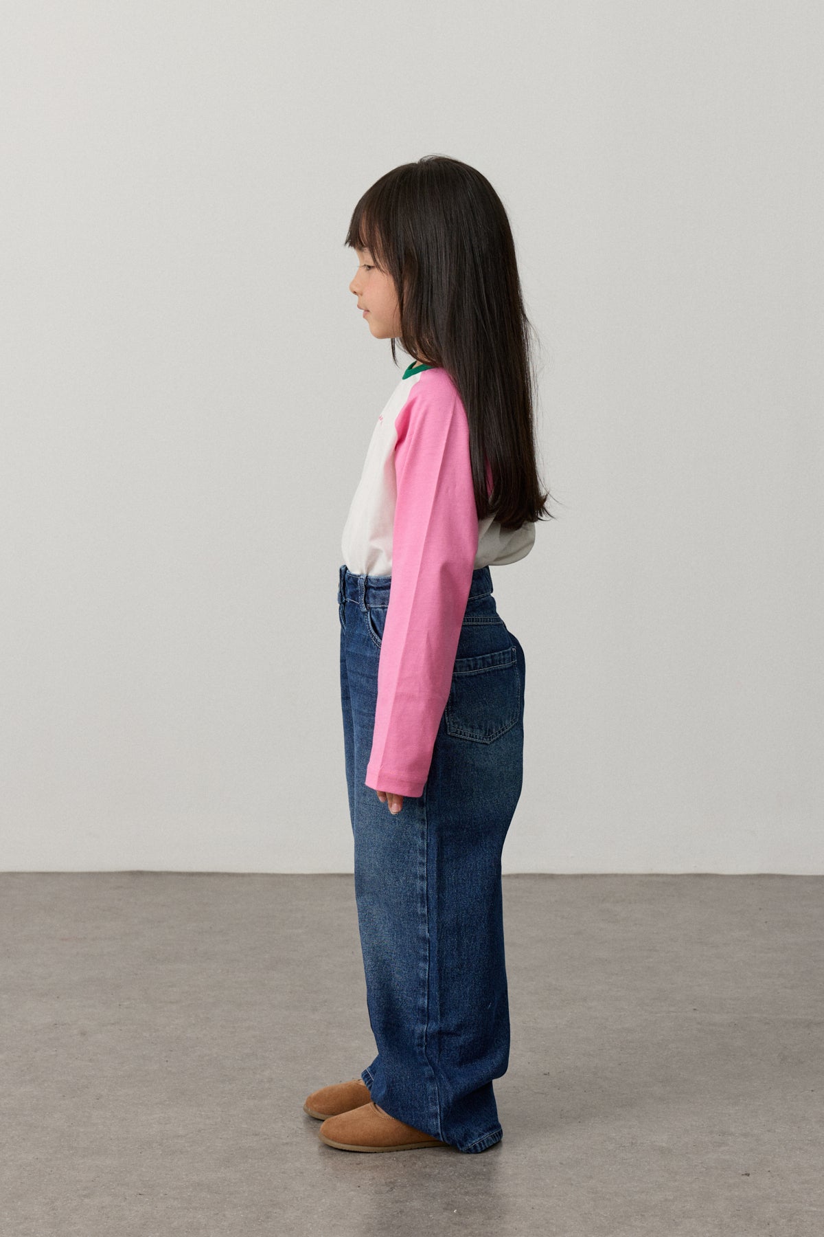 Straight Denim Pantolon Lacivert - Fahhar Kids