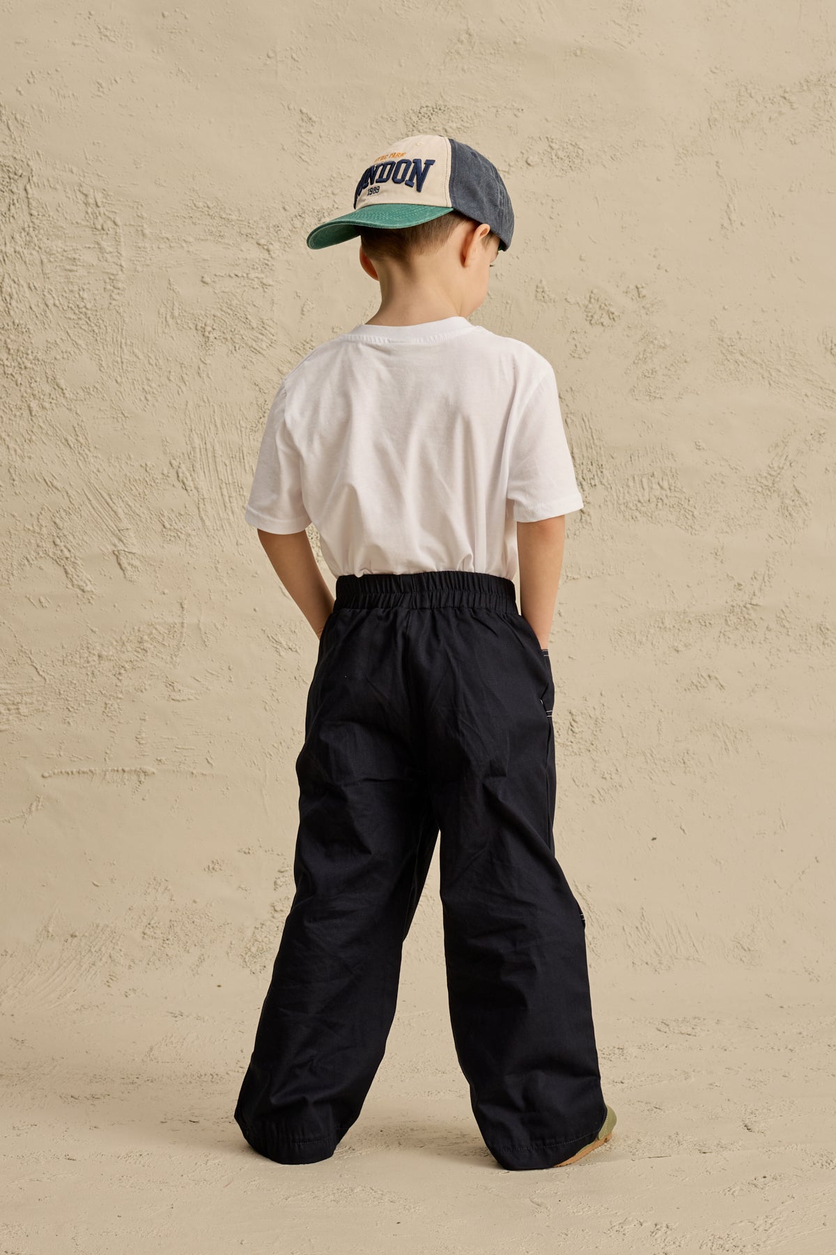 Uzun Cepli Kanvas Pantolon Lacivert